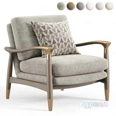Wooden Chair 3D Model – 10206 – CORONA Render