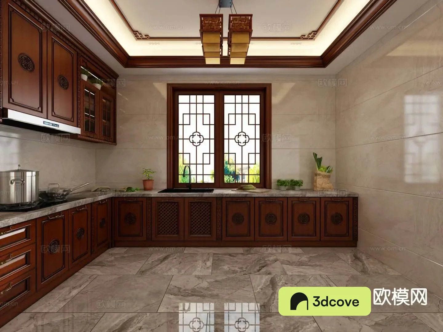Chinese kitchen cabinet
