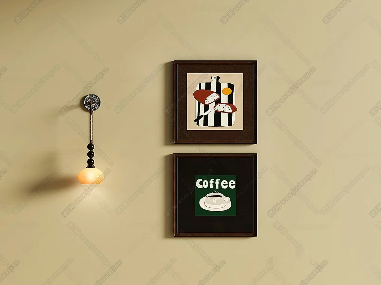 Cozy Home Decor 3D Model – 17063 – VRAY Render