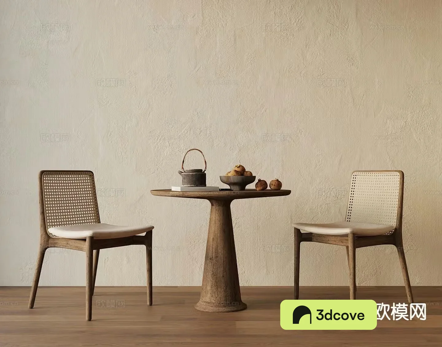 Wabi Sabi Leisure Table and Chair Negotiation Table and Chair