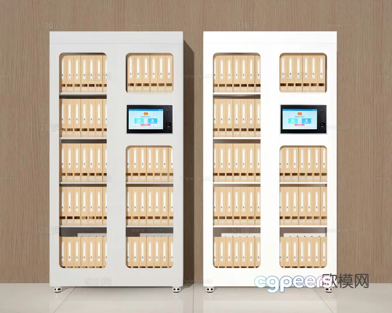 File cabinet 3D model