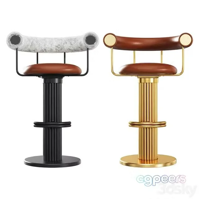 3ds Max Free – Stool Inga