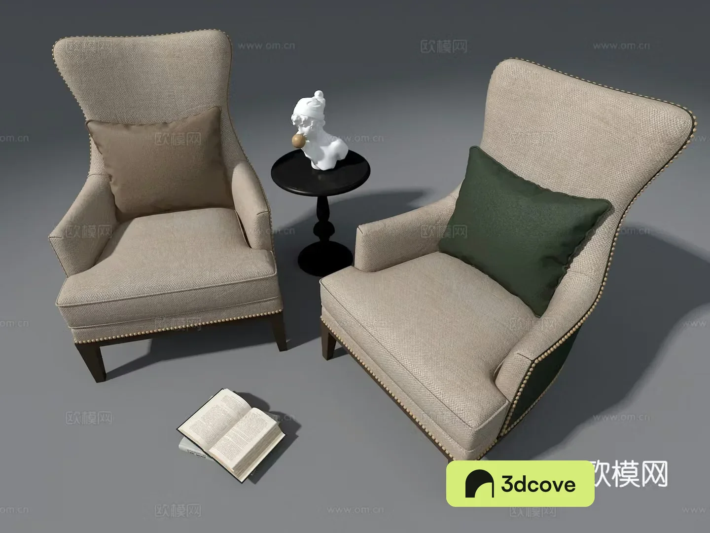 Fabric sofa