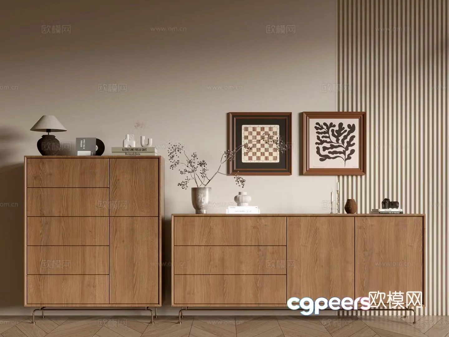 Modern cabinet whole cabinet sideboard balcony cabinet storage cabinet entrance entrance cabinet 3D model