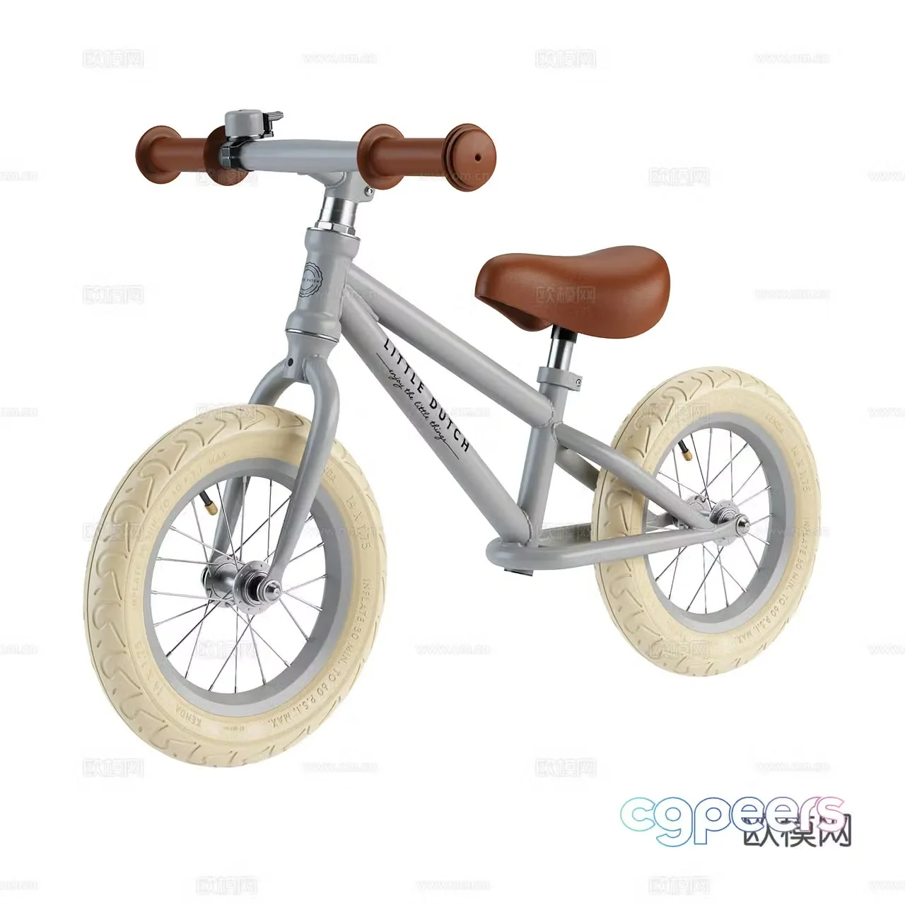Little Dutch Bike Bike Children’s Bike Children’s Toys 3D Model