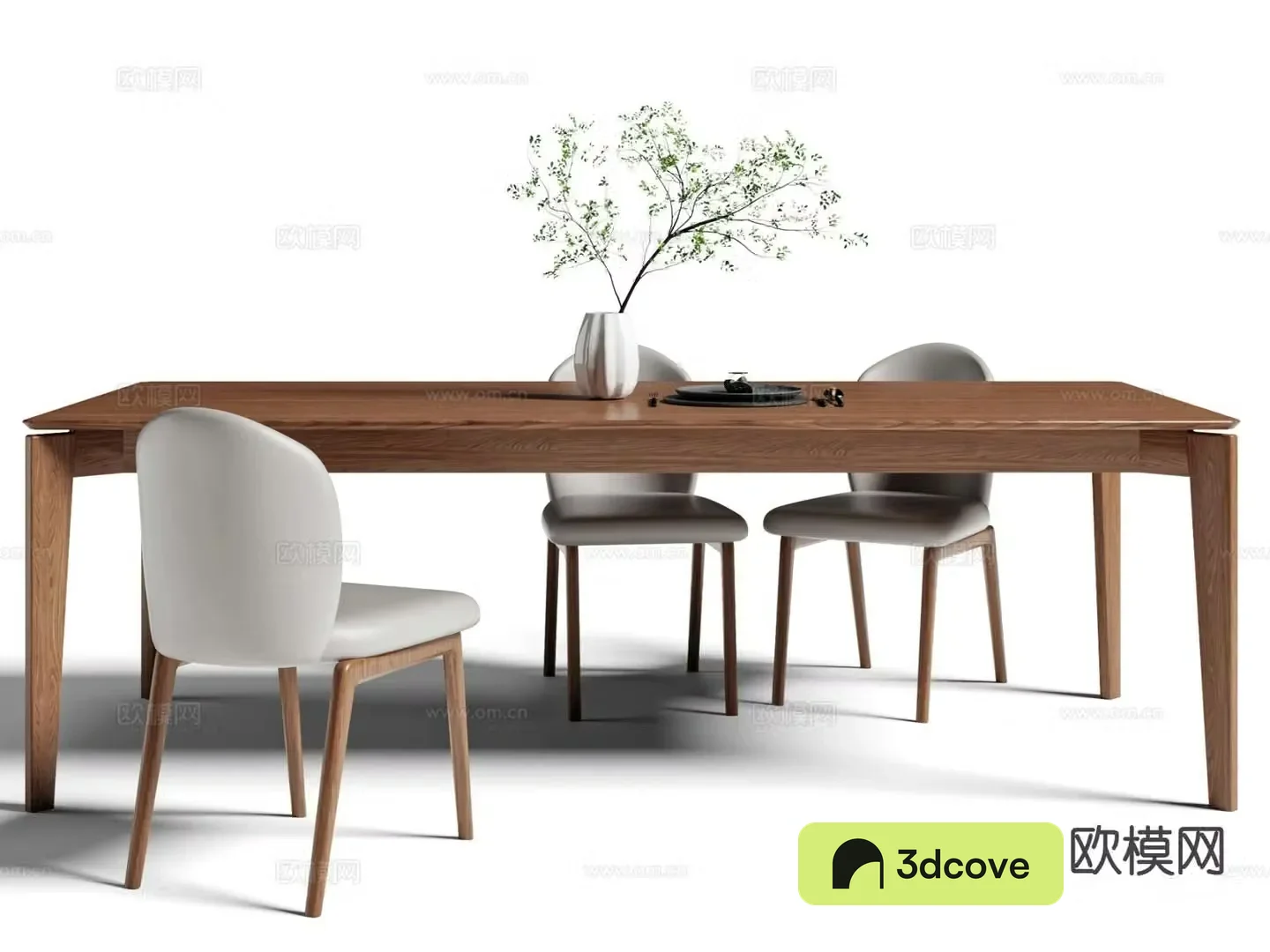log style dining table and chairs