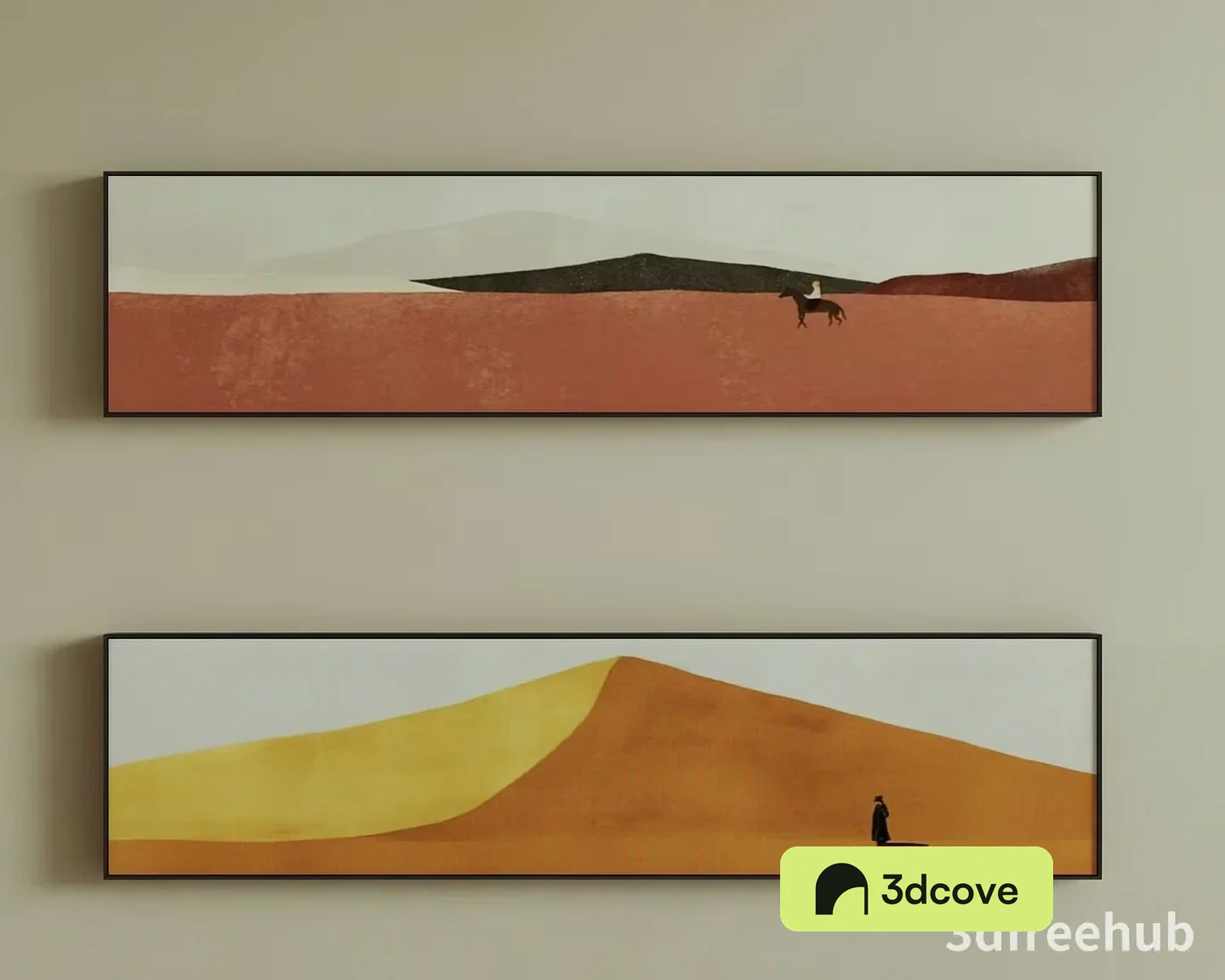 Desert Landscape Painting