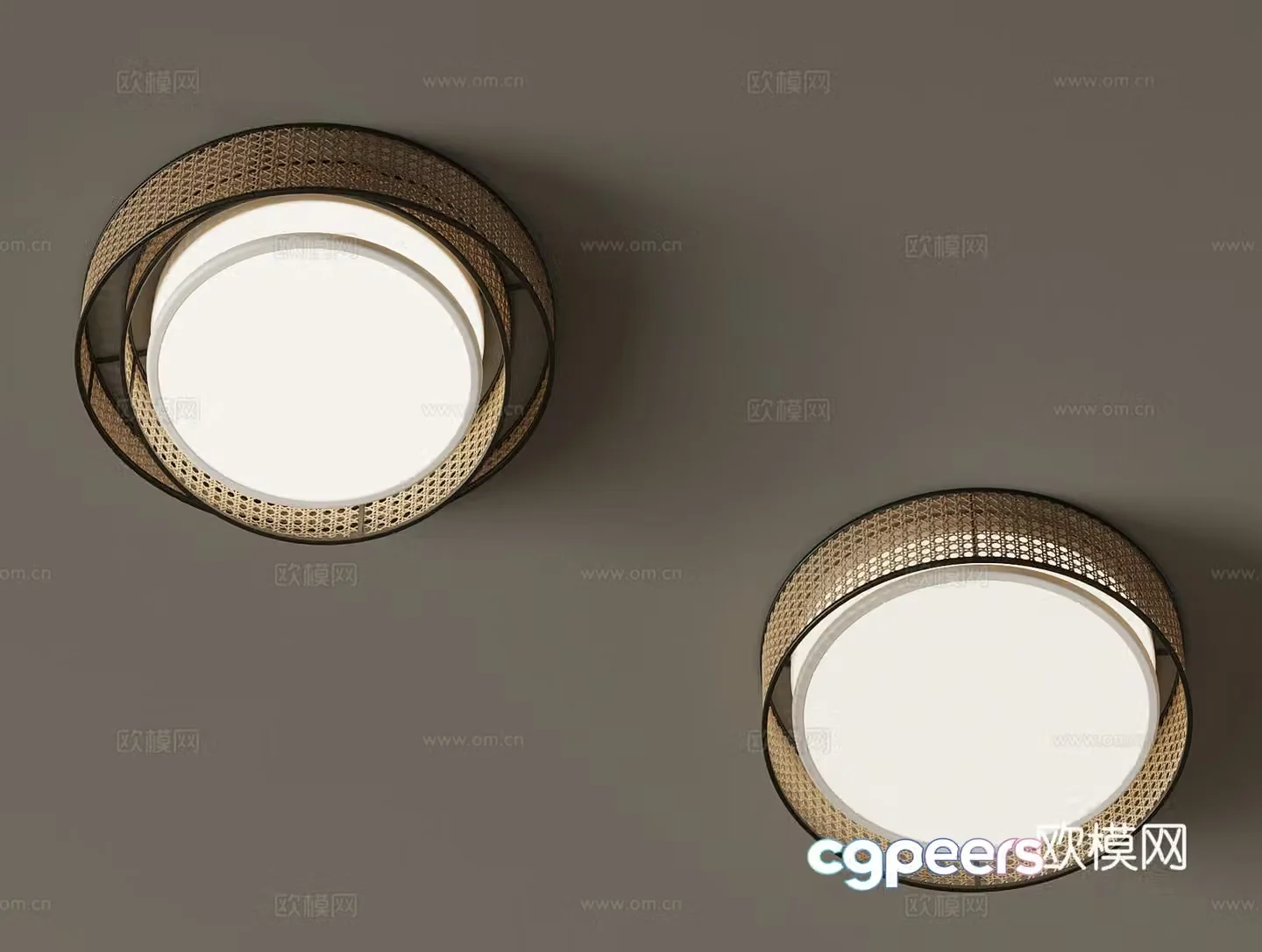 3D model of Jijifeng ceiling lamp