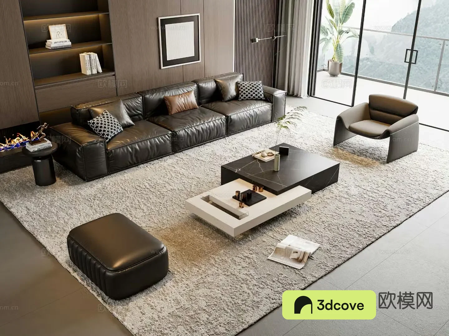 Modern sectional sofa