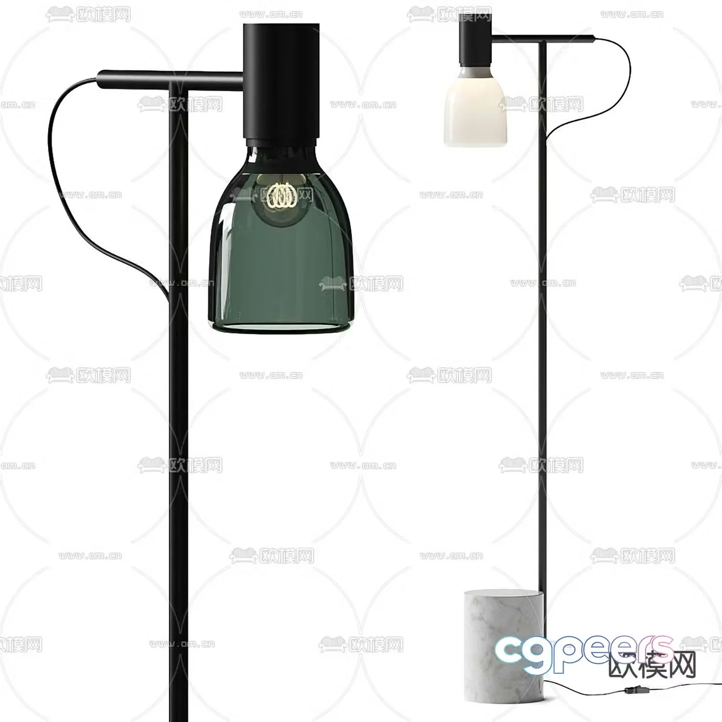 Bonaldo floor lamp 3d model