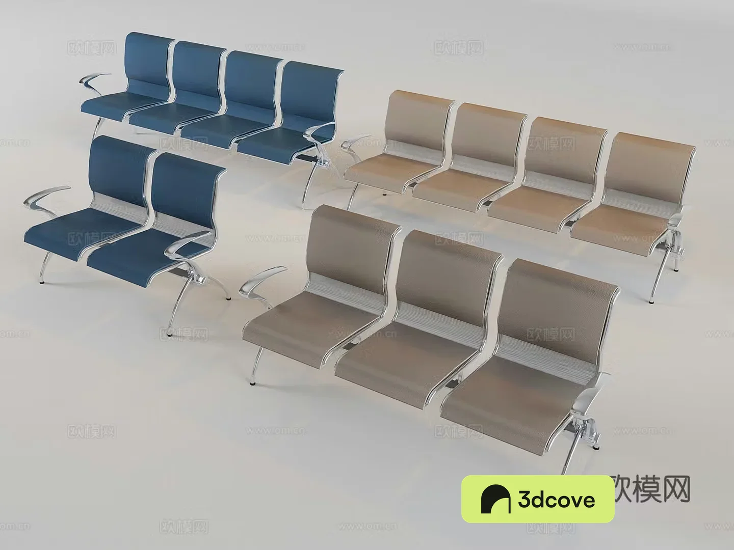 Stainless steel public row chairs waiting chairs infusion chairs airport station rest chairs