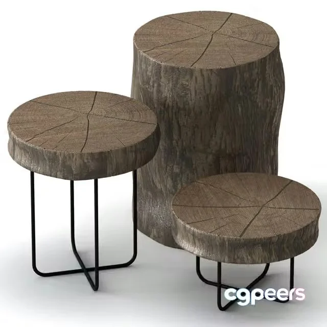 3ds Max Free – Slab coffee tables
