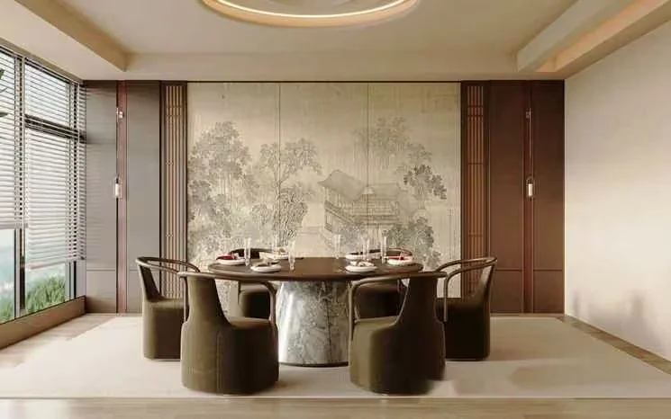 Modern Dining Room 3D Model – 20868 – VRAY Render