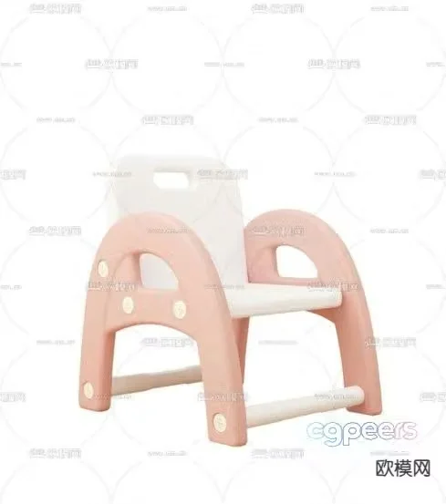 Children’s chair baby stool 3d model