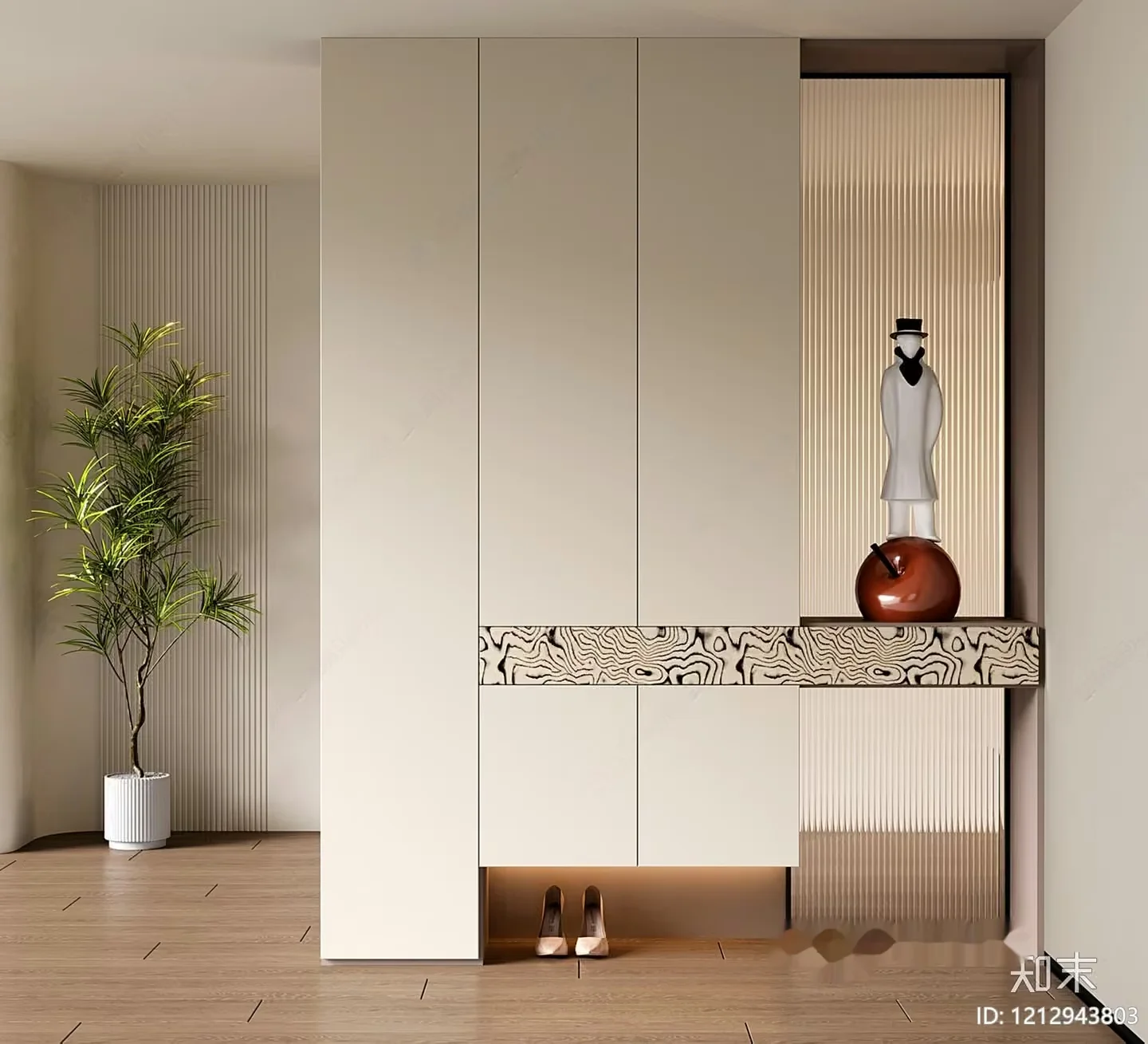 Modern Living Room 3D Model – 9880 – VRAY Render