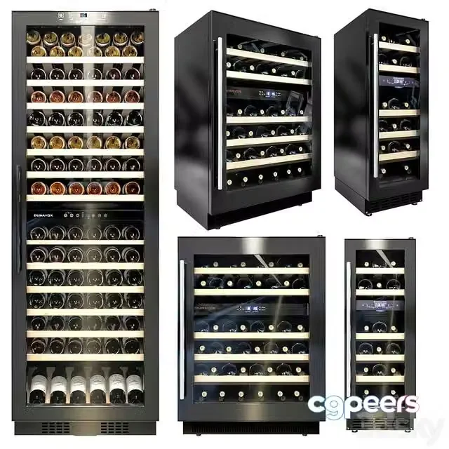 3ds Max Free – Dunavox Wine cabinet 2