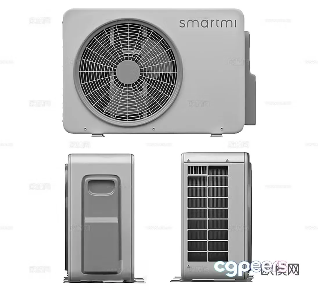 Air conditioner air conditioner external unit vertical air conditioner desktop air conditioner smart air conditioner energy-saving air conditioner 3D model
