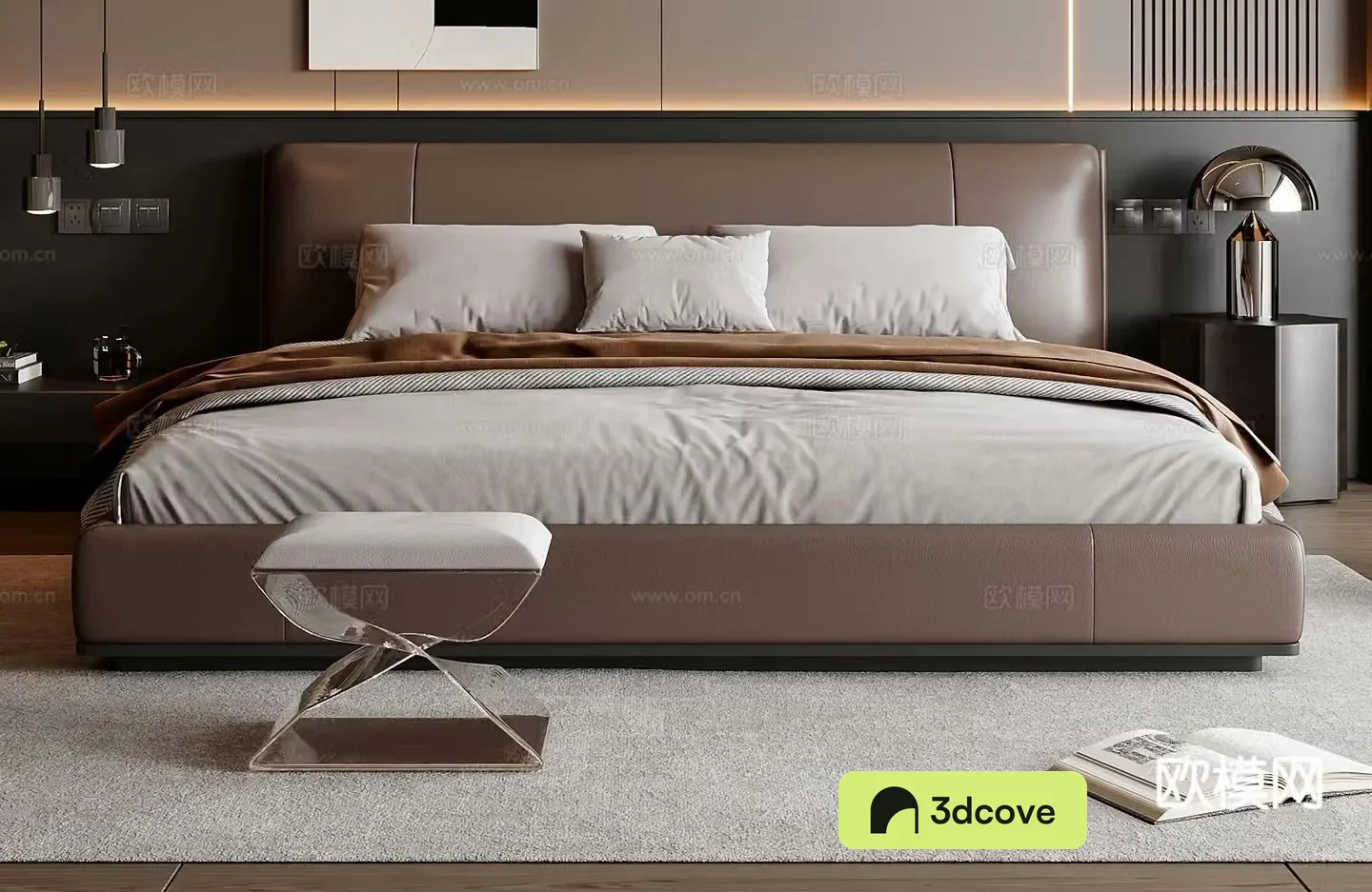 Italian double bed