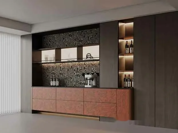 Modern Kitchen Cabinets 3D Model – 16249 – VRAY Render