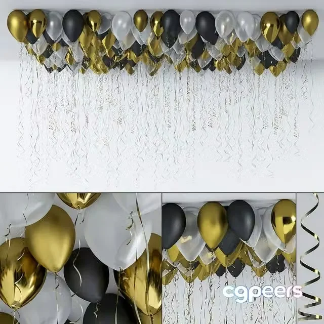 3ds Max Free – Balloons Set 2