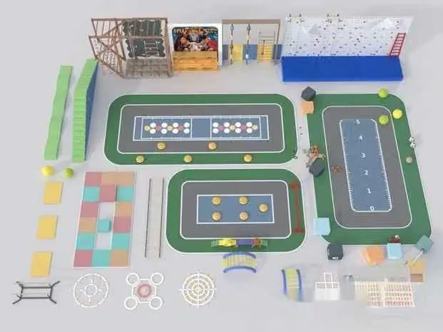 A Playground 3D Model – 19928 – VRAY Render