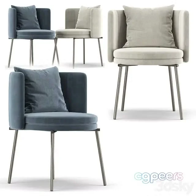 3ds Max Free – Torii dining chair