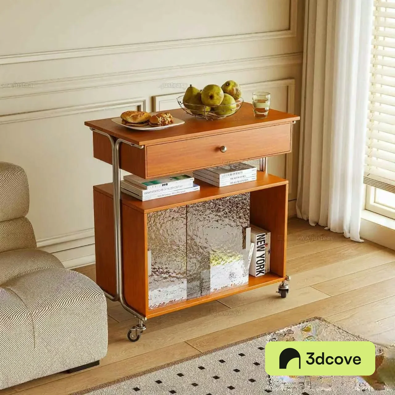 Wooden Bookshelf