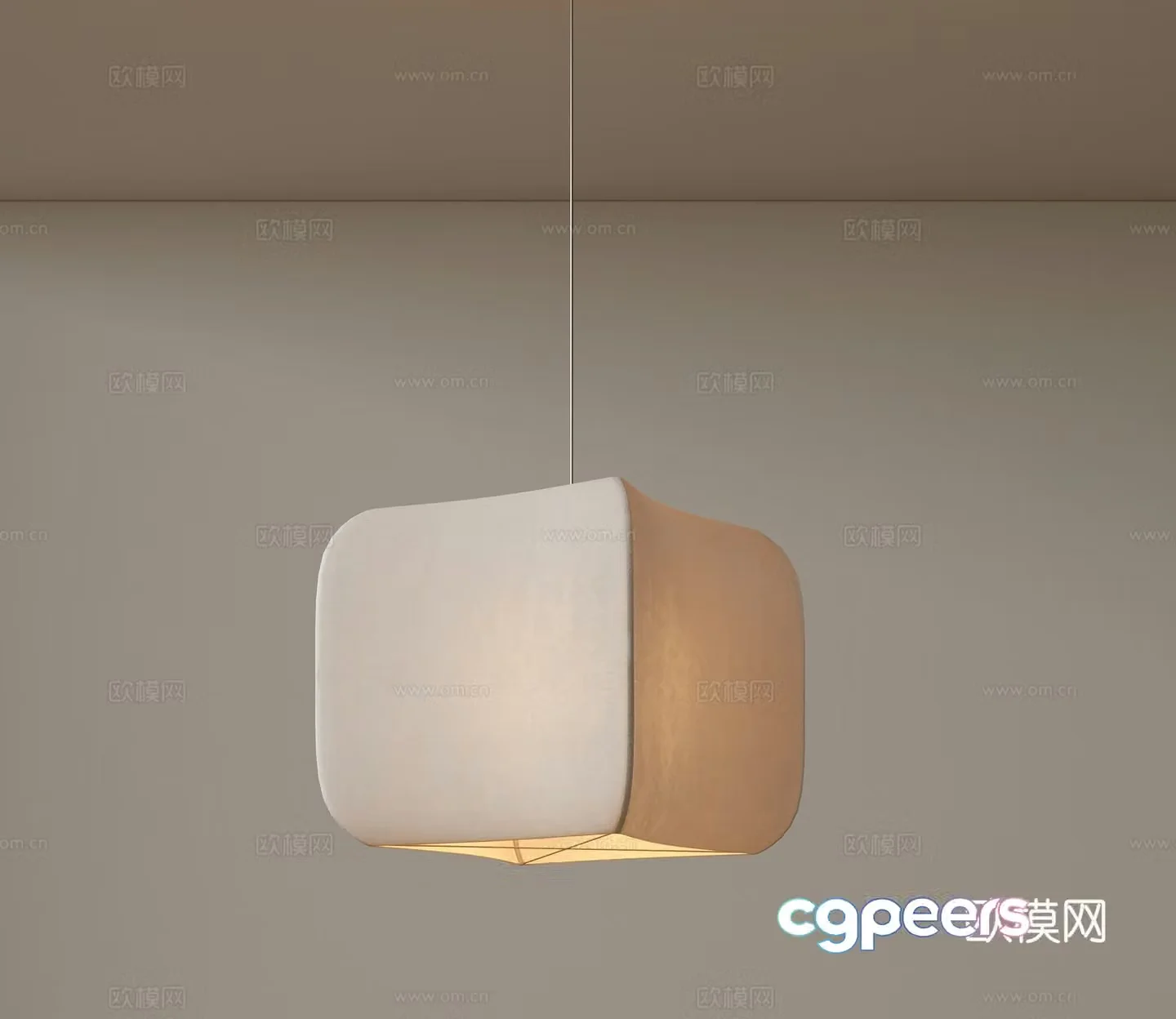 Modern medieval style chandelier Minimalist cream style chandelier Nordic simple chandelier Restaurant chandelier Bedroom 3D model