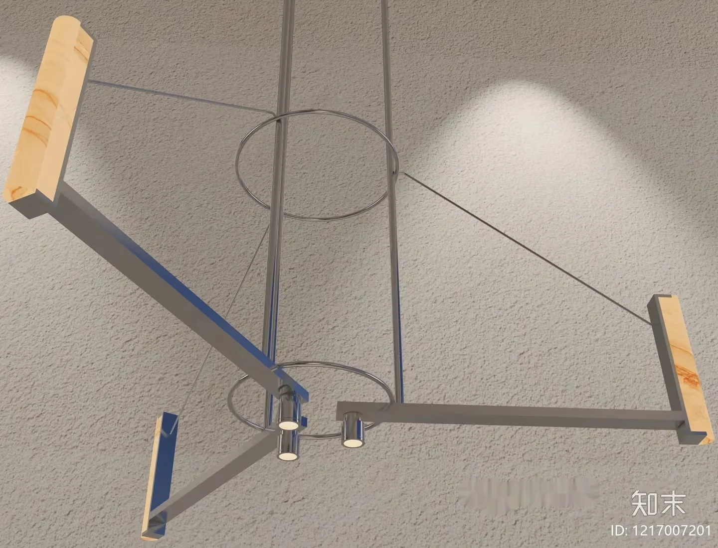 Modern Light Fixture 3D Model – 15809 – VRAY Render