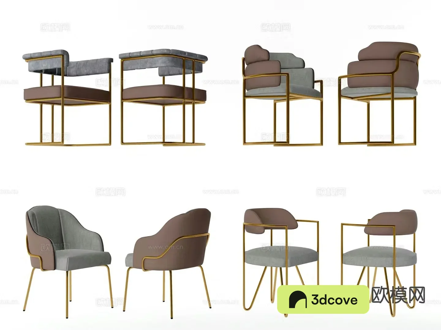 Nordic chair leisure chair dining chair