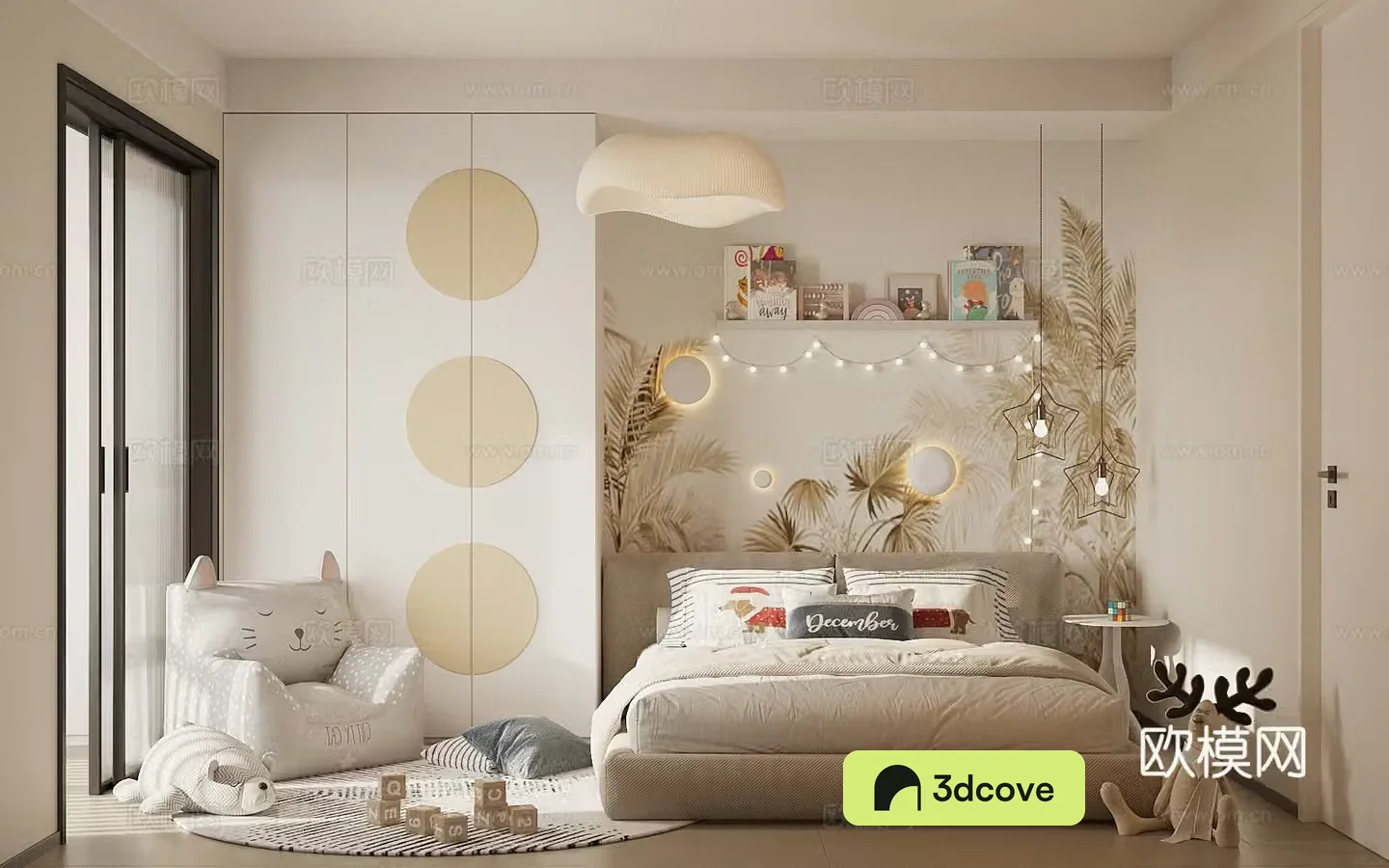 Modern children’s room Children’s bedroom Universal children’s room Children’s master bedroom
