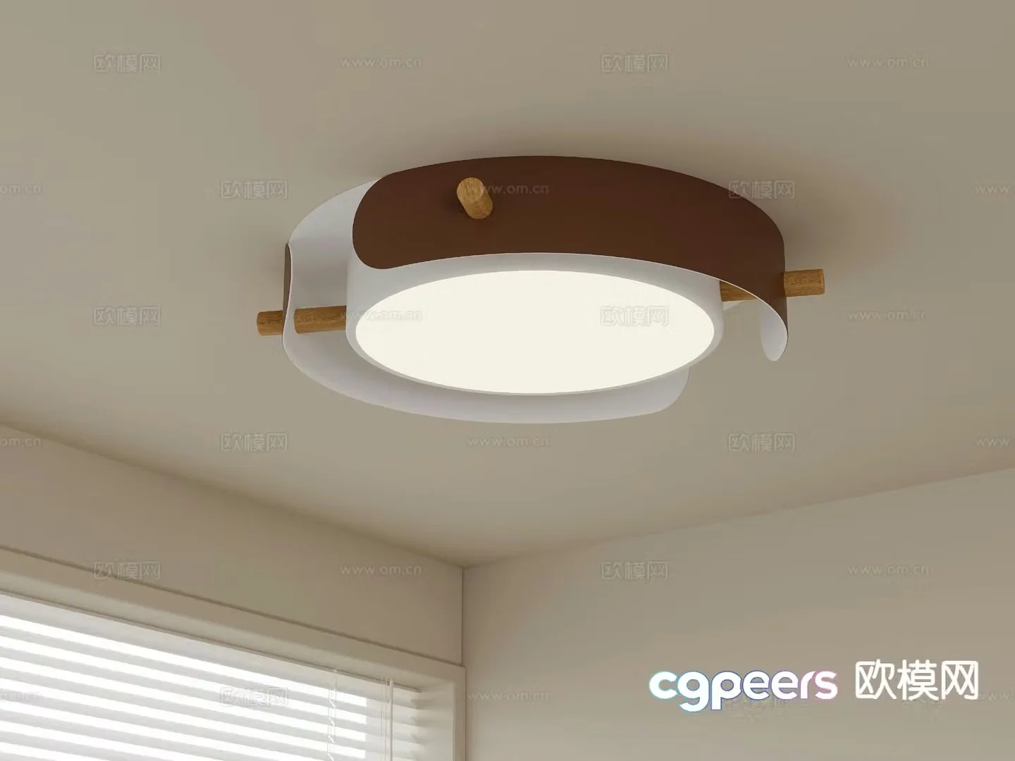 Modern ceiling lamp 3d model