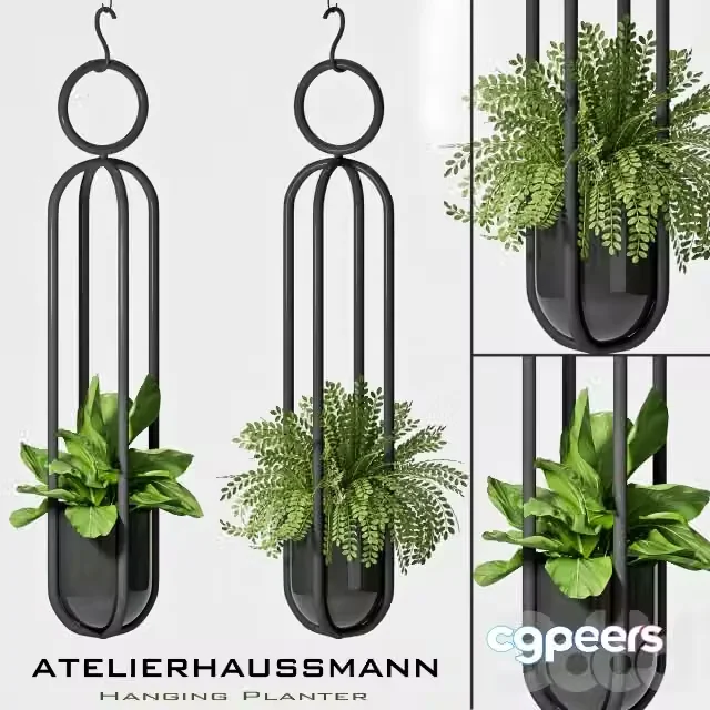 3ds Max Free – Decorative Hanging Planter from atelierhaussmann