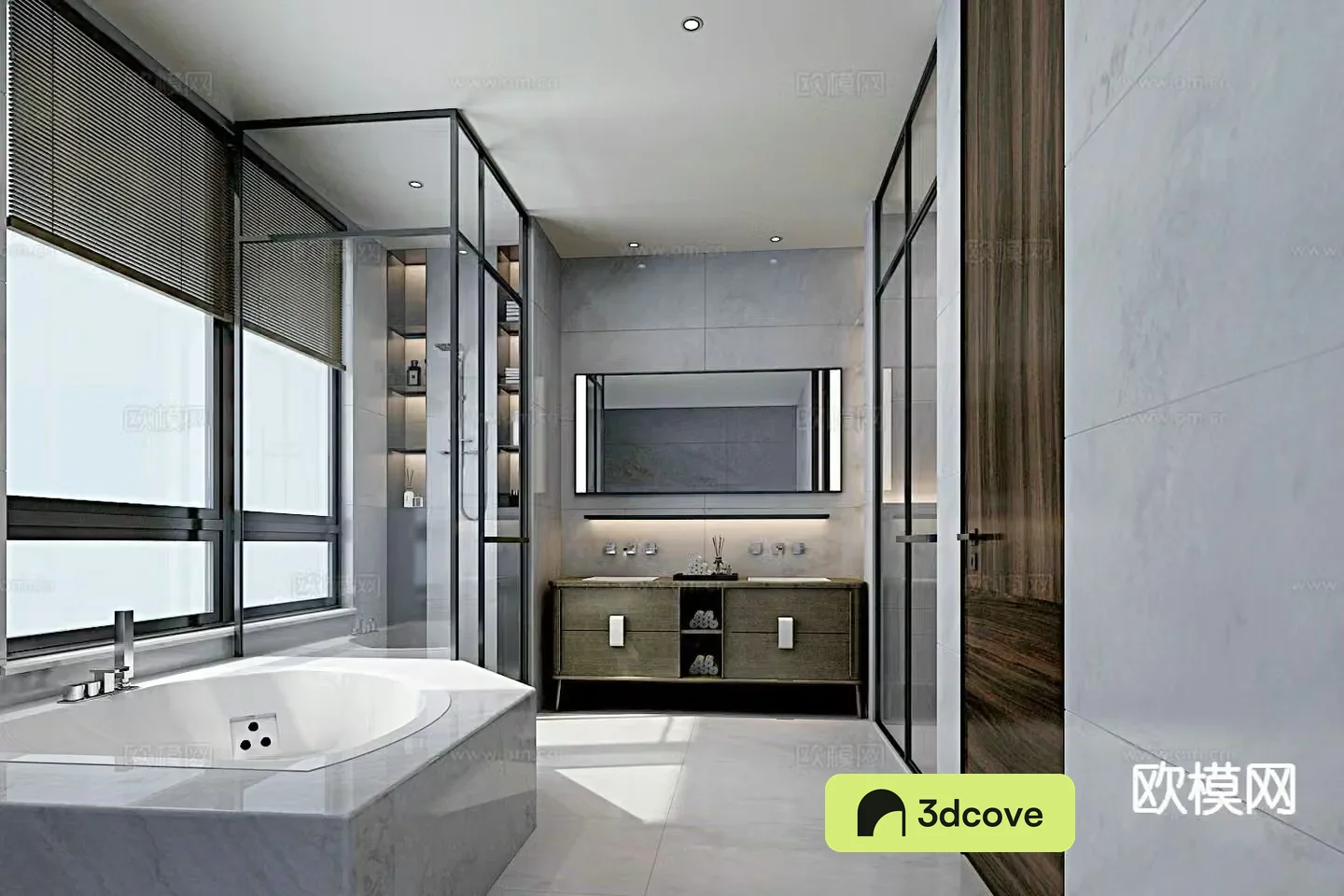 Modern bathroom