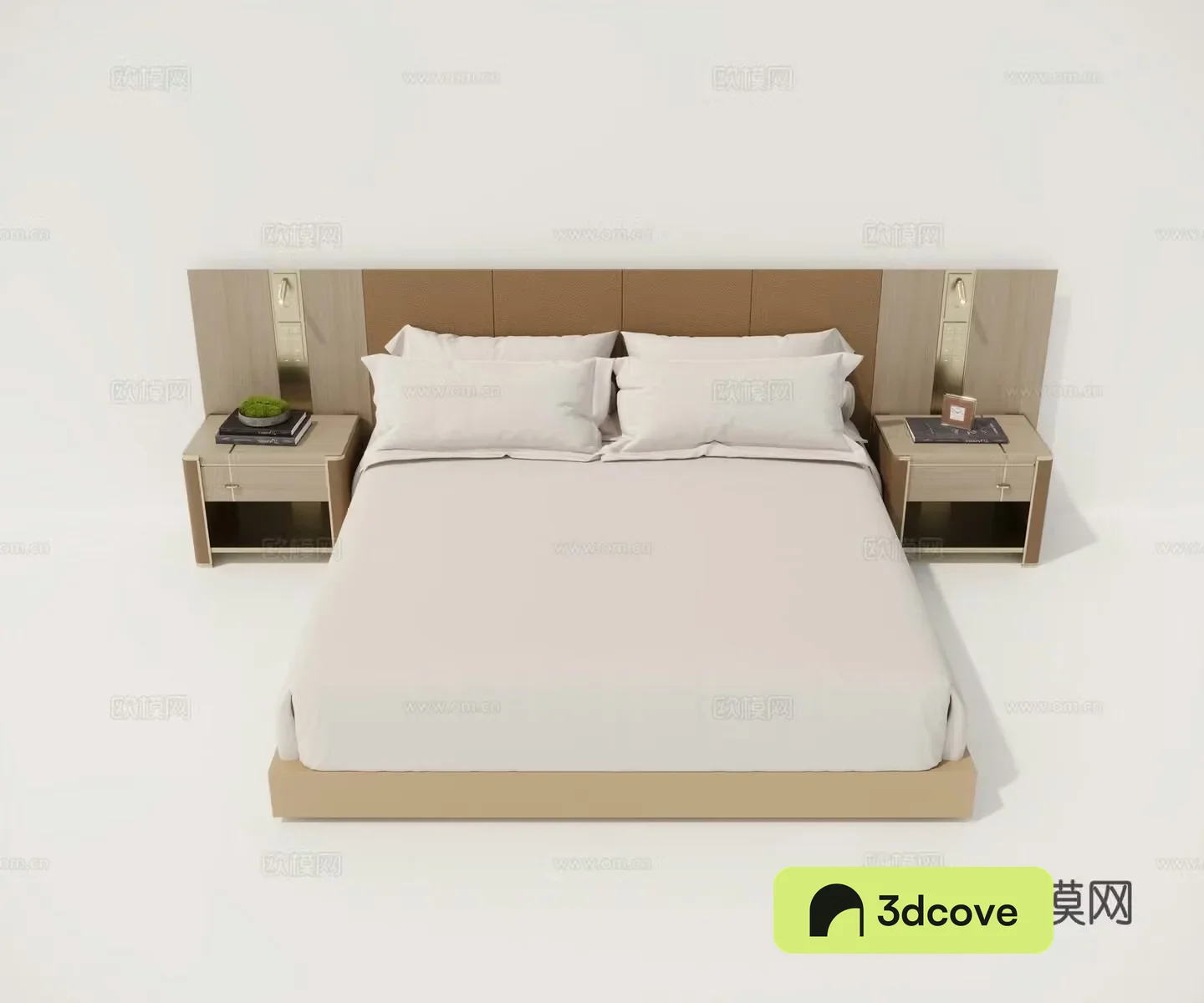 Double bed nightstand