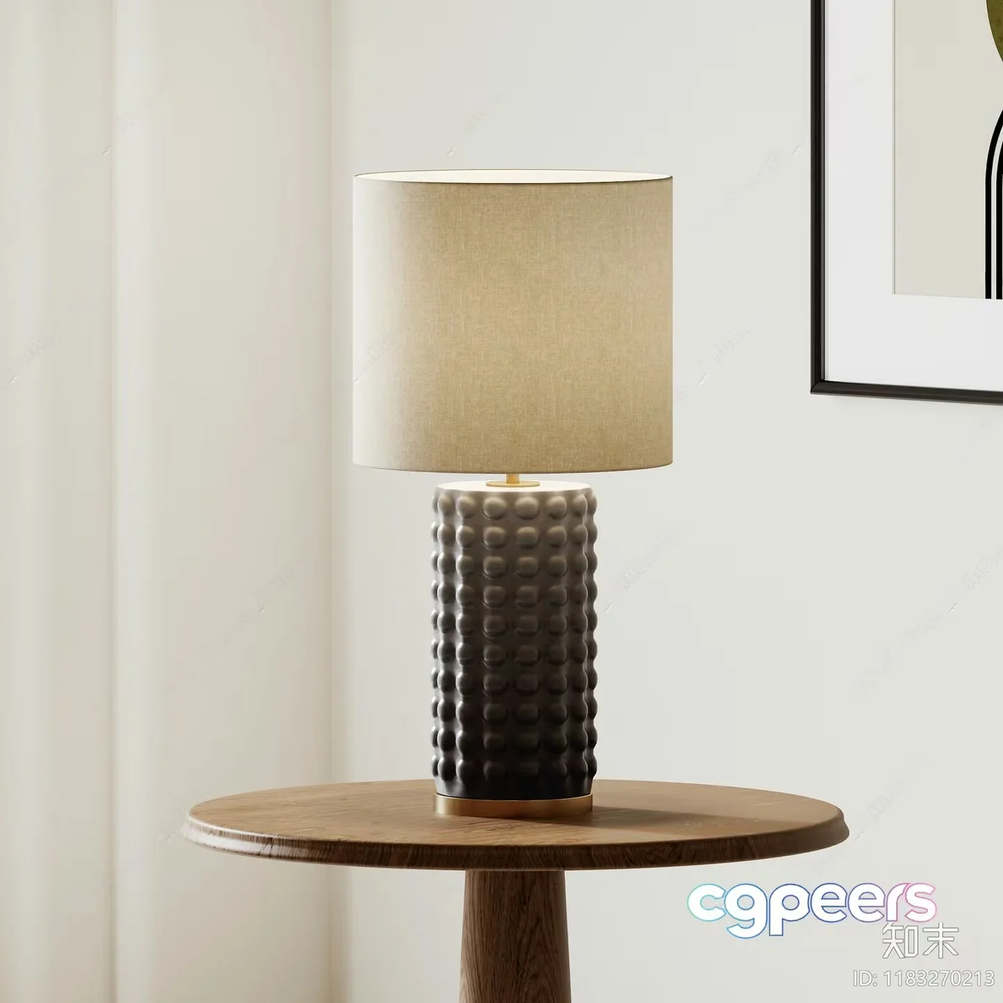 Modern Table Lamp 3D Model – 1135 – CORONA Render