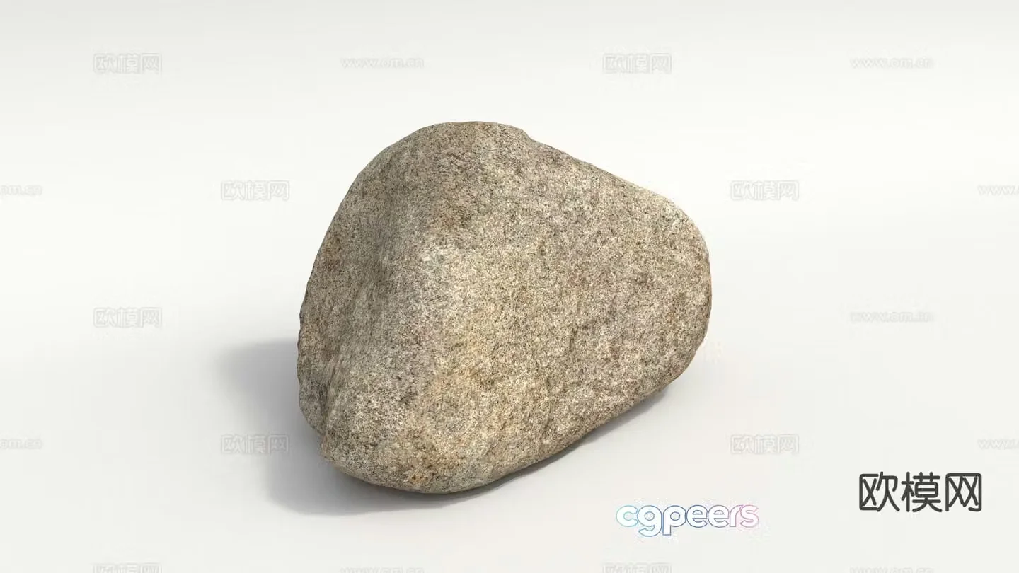 Landscape stone stone 3d model