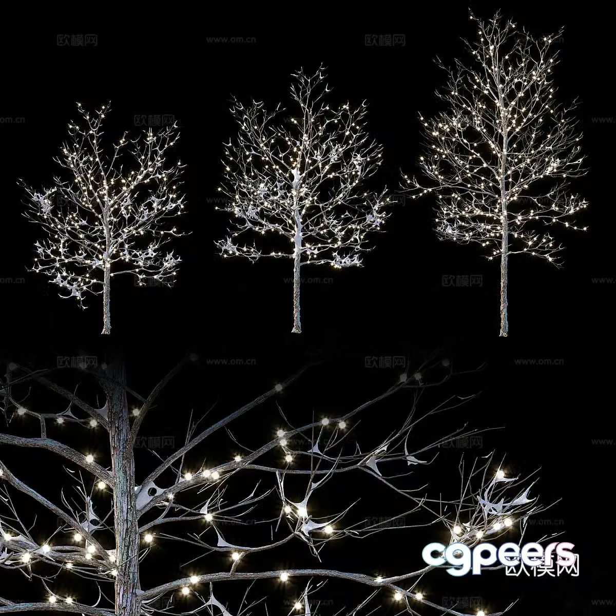 Atmospheric tree 3d model