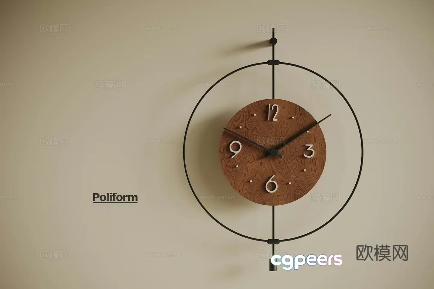 3D model of medieval clock