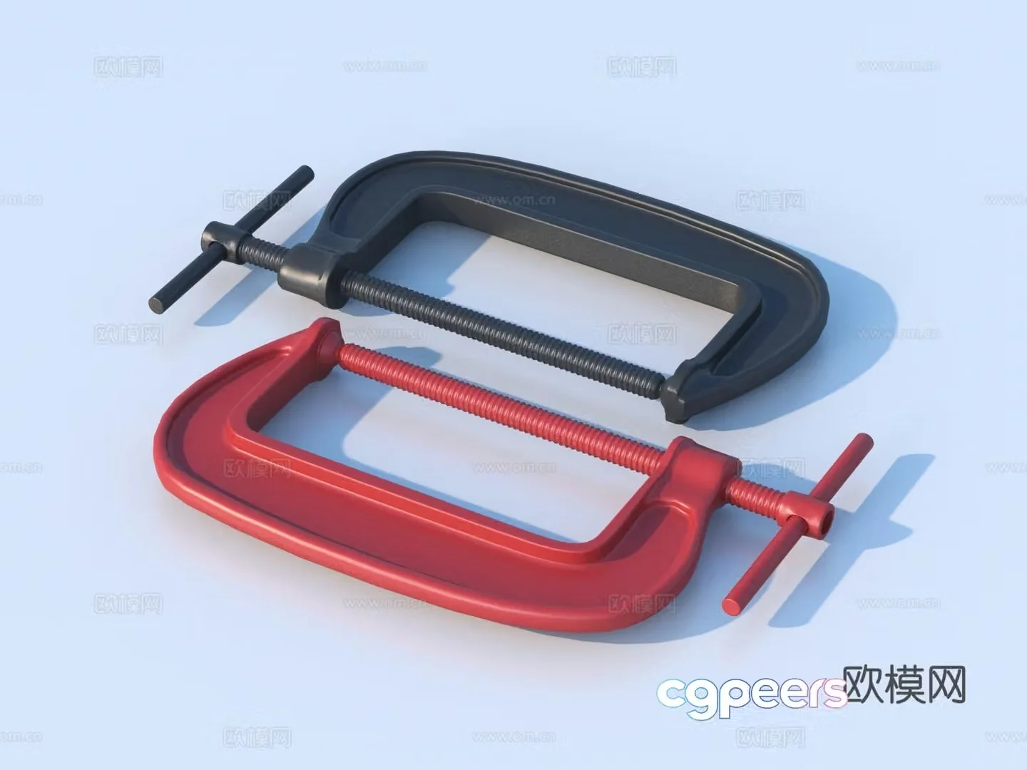 Clamps Fixtures Wheel Clamps 3D Model