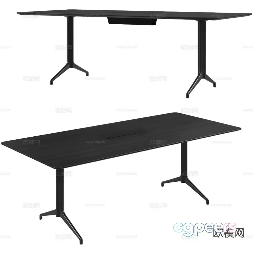 Fora Form modern conference table 3d model