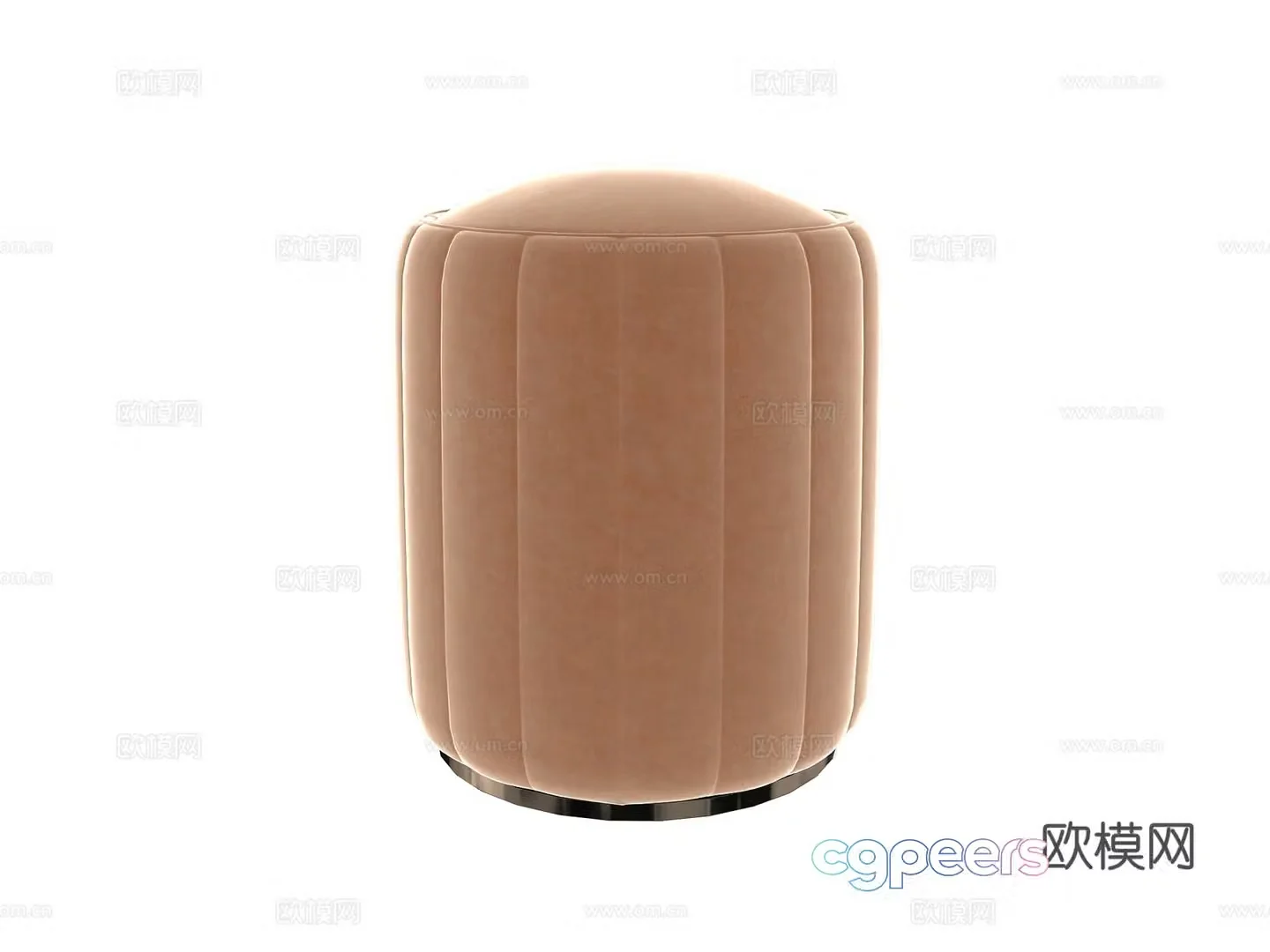 Stool sofa stool makeup stool 3d model