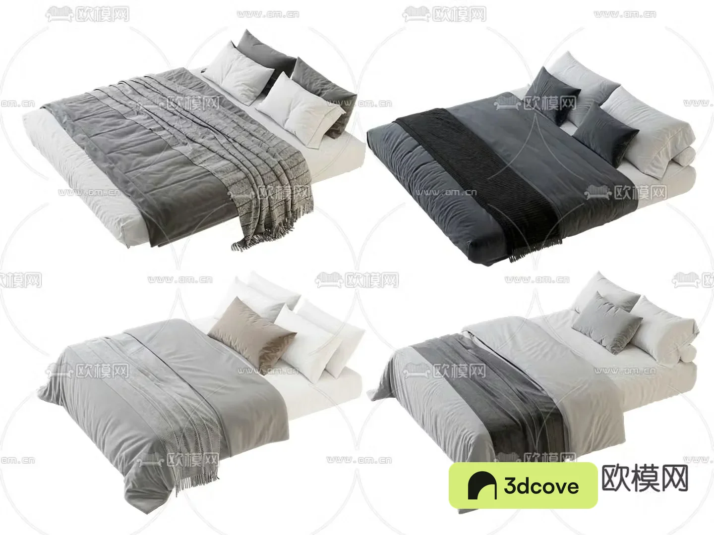 Nordic double bed