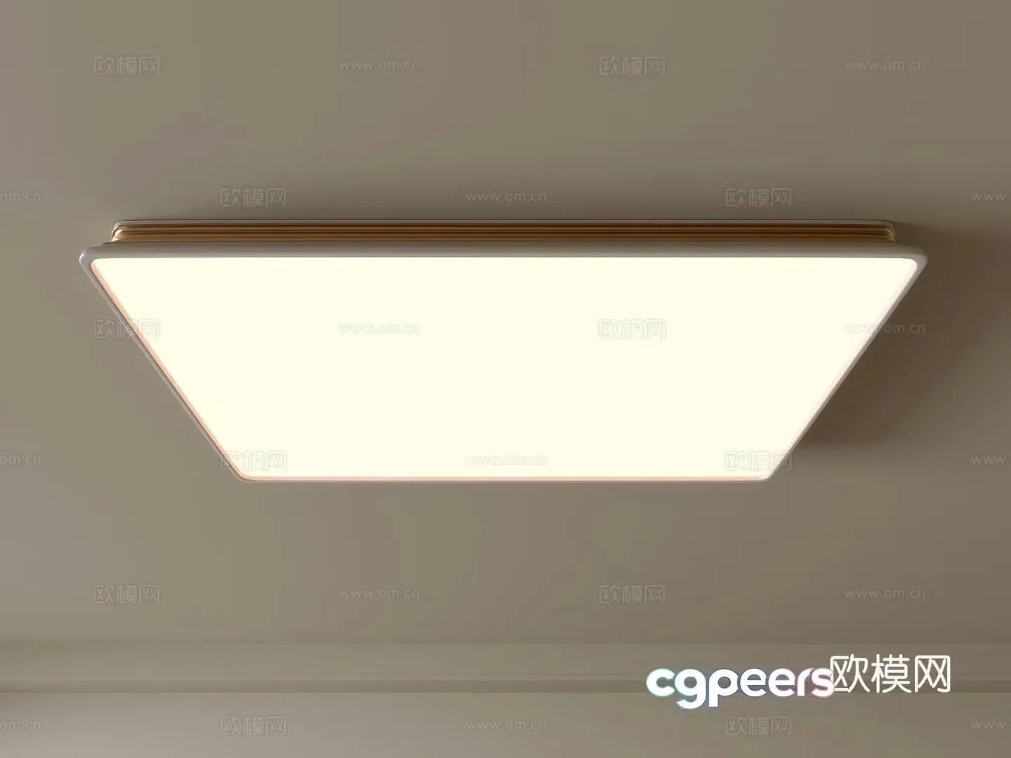 Modern ceiling lamp Geometric ceiling lamp Bedroom lamp Artistic shaped lamp Fashion living room lamp 3D model