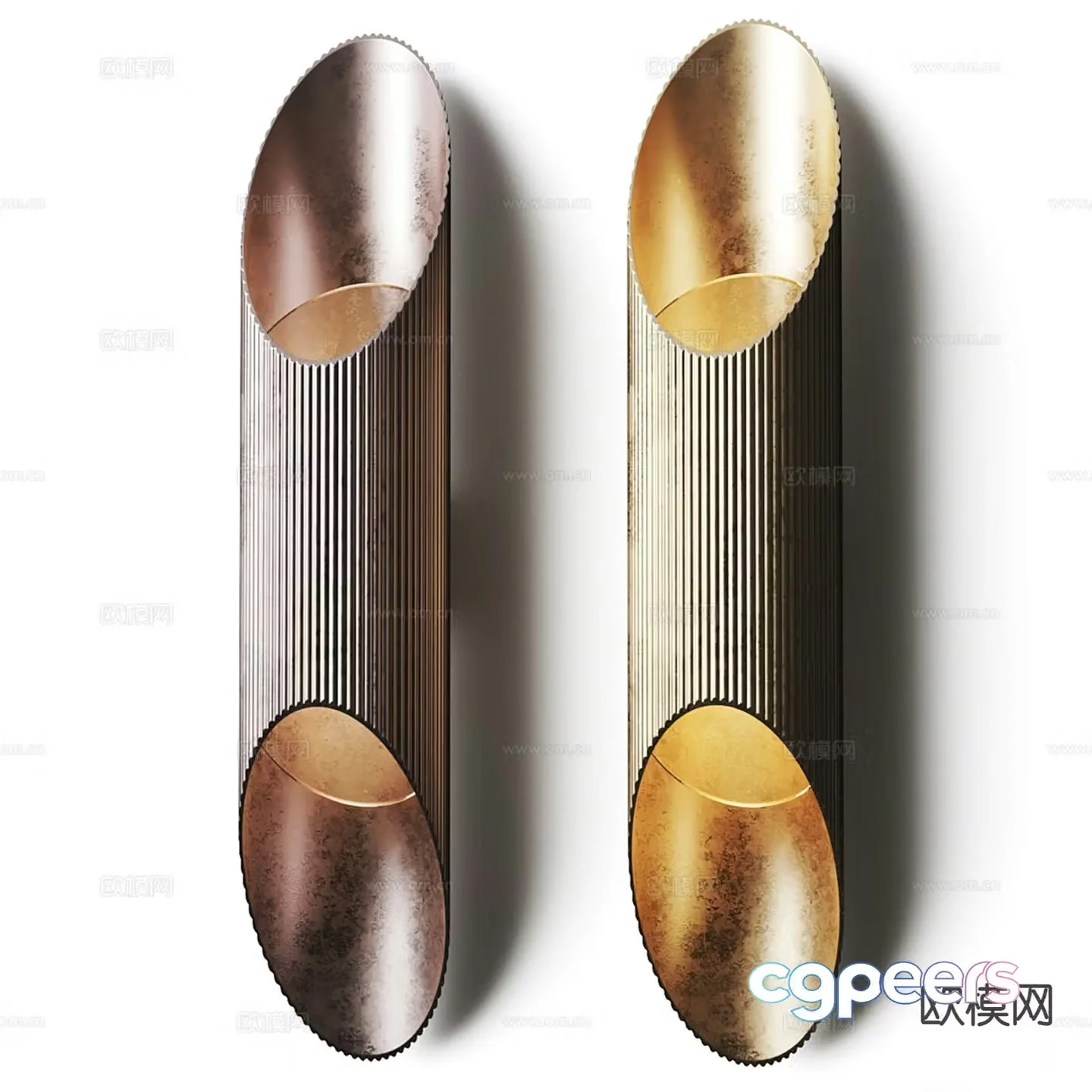 Modern wall light 3d model
