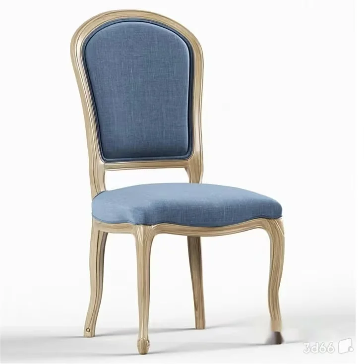 Wooden Dining Chair 3D Model – 23661 – VRAY Render