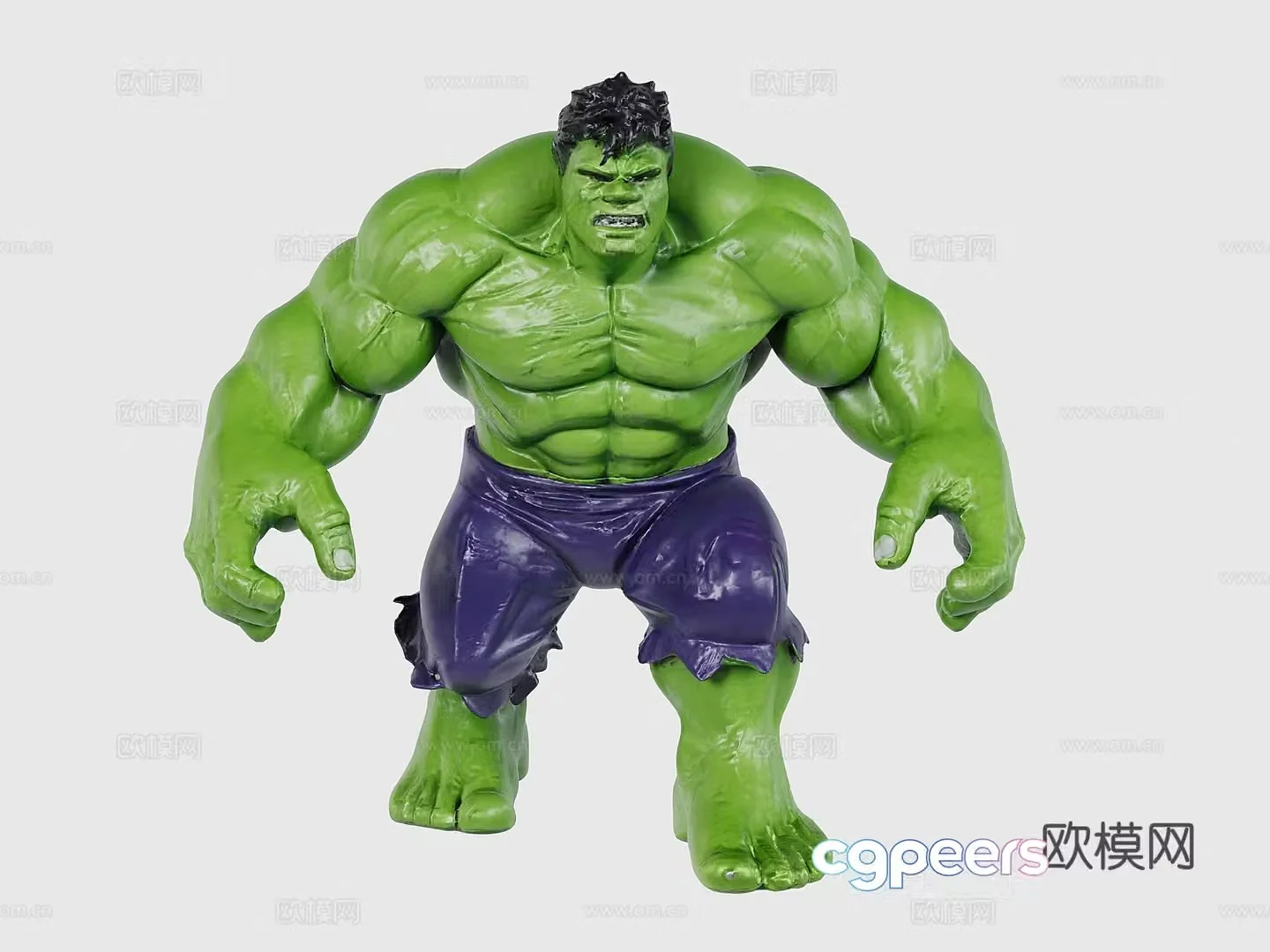Hulk Hulk Figure 3D Model