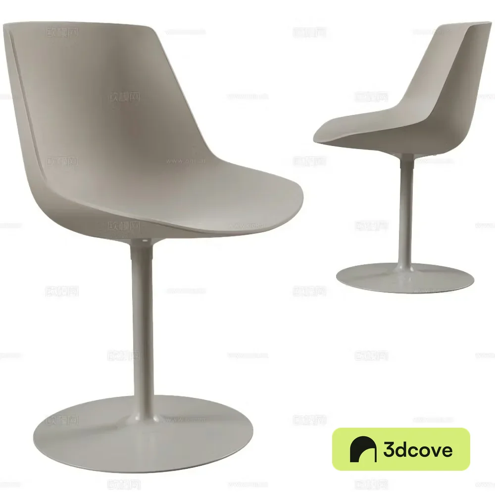 MDF Italia single chair dining chair