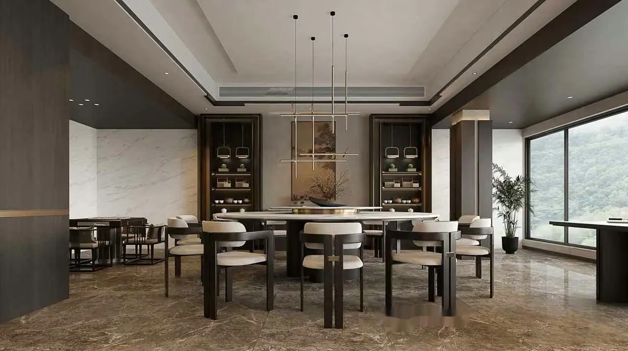Modern Dining Room 3D Model – 16703 – VRAY Render