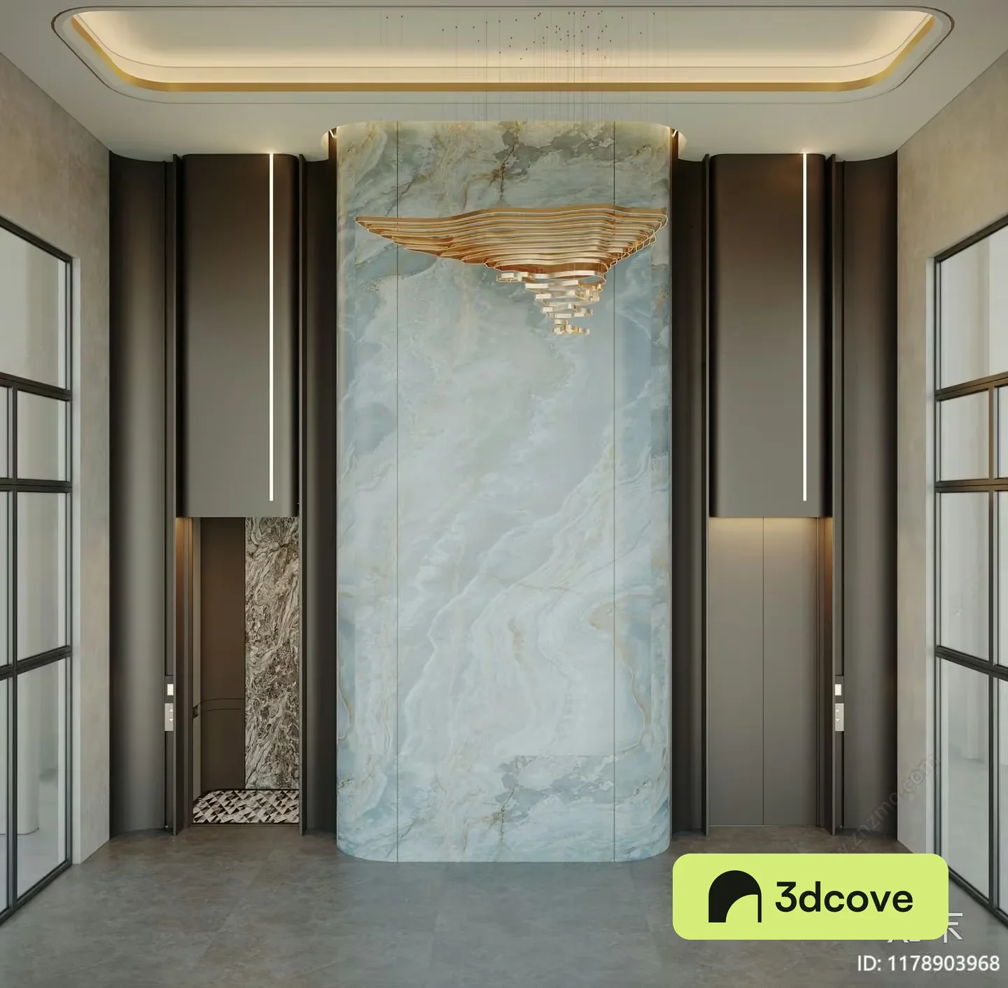 A Modern Light Fixture